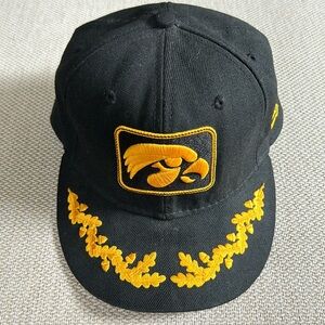 University of Iowa, fitted baseball hat. Size 7 3/8